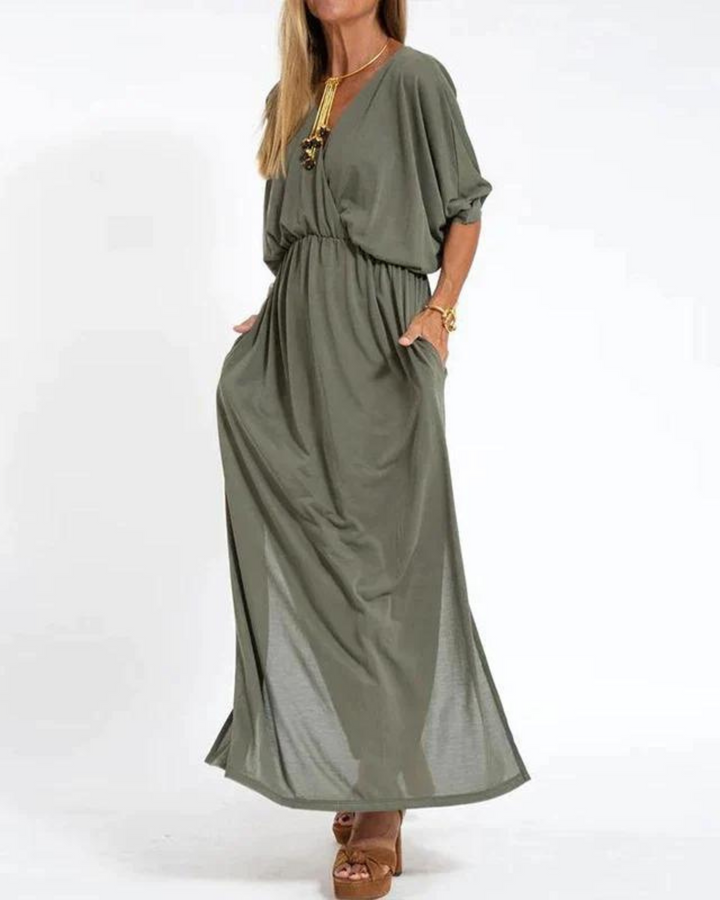 Morgane™| Sandy Longue robe vintage