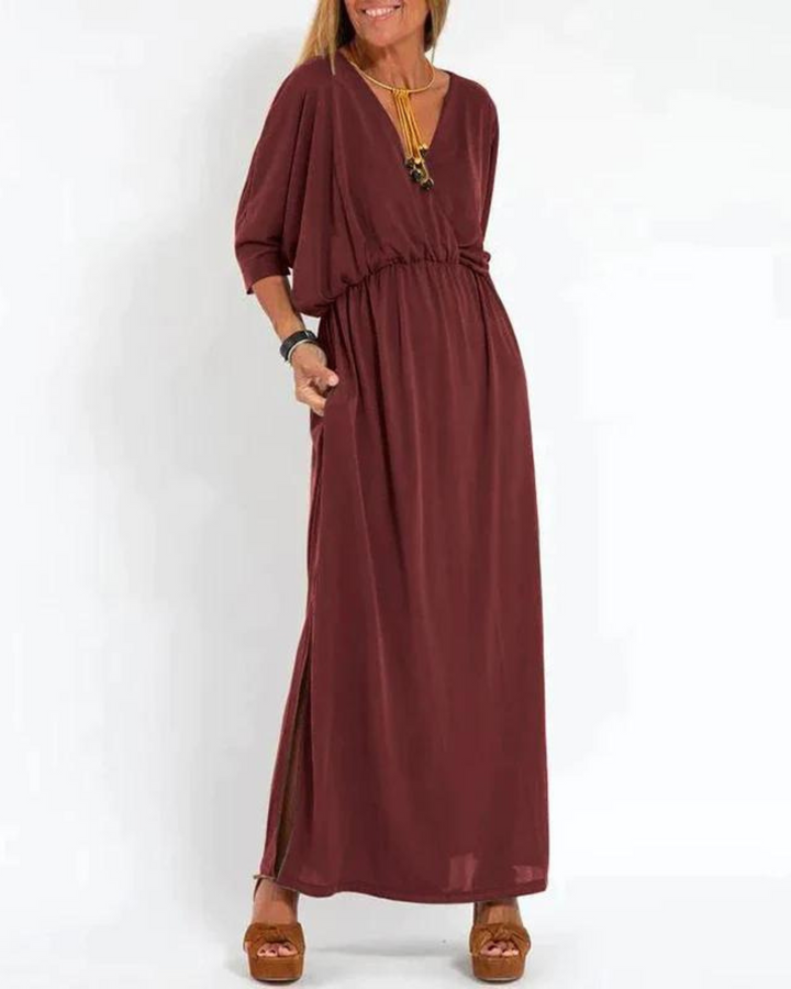 Morgane™| Sandy Longue robe vintage