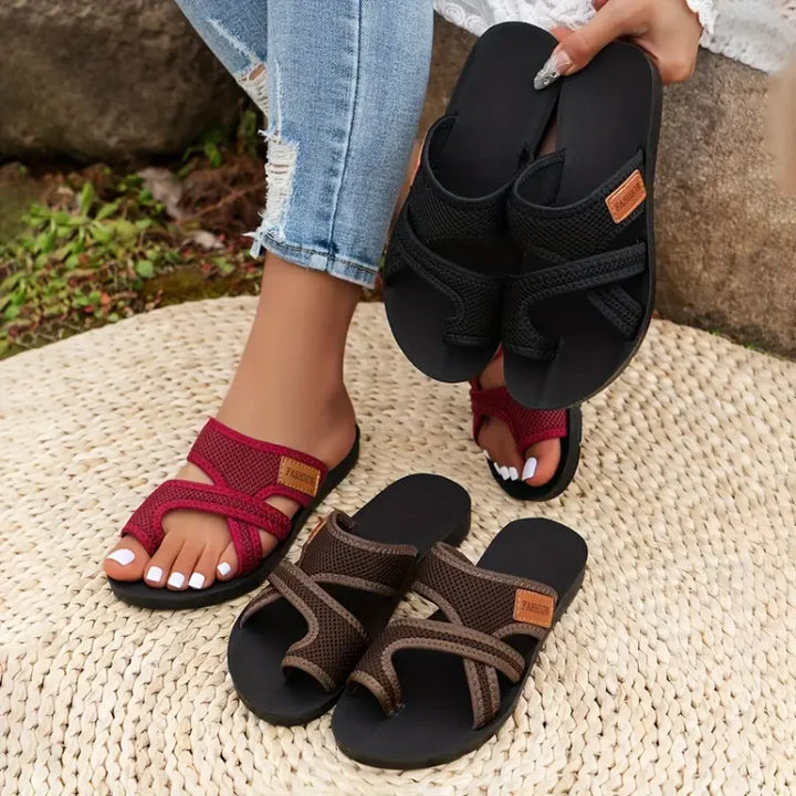 Morgane™| Sandales d'été orthopédiques Iris