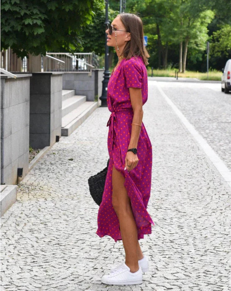 Morgane™| Annalisa Robe d'été à fleurs