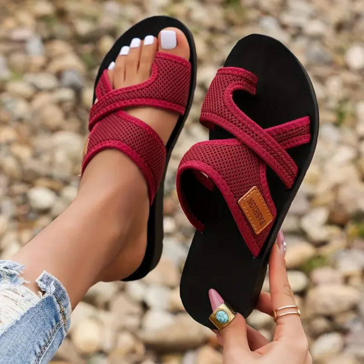 Morgane™| Sandales d'été orthopédiques Iris